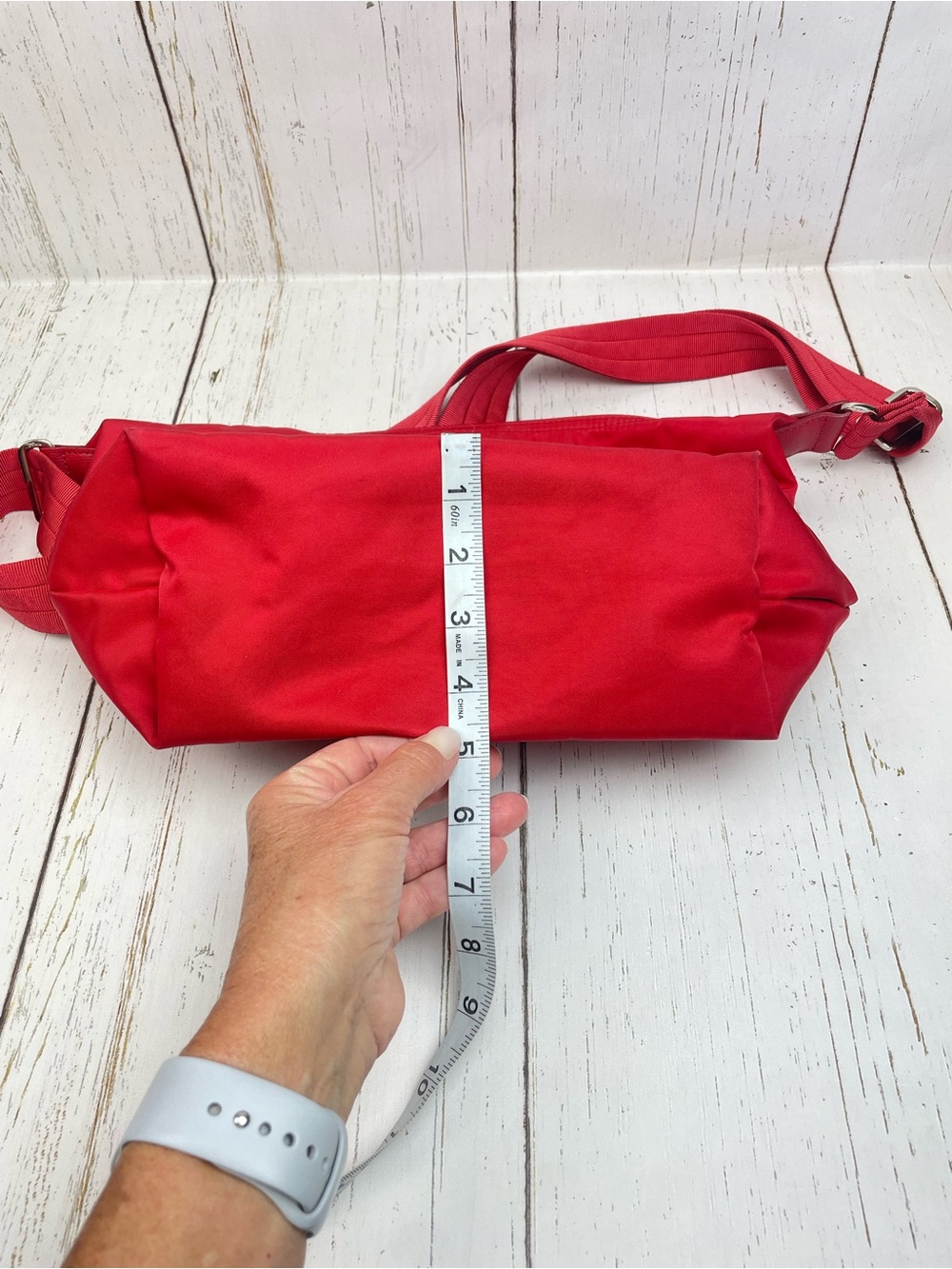 Longchamp‎ Le Pliage Original Nylon Crossbody/Shoulder Bag - Picture 5 of 16